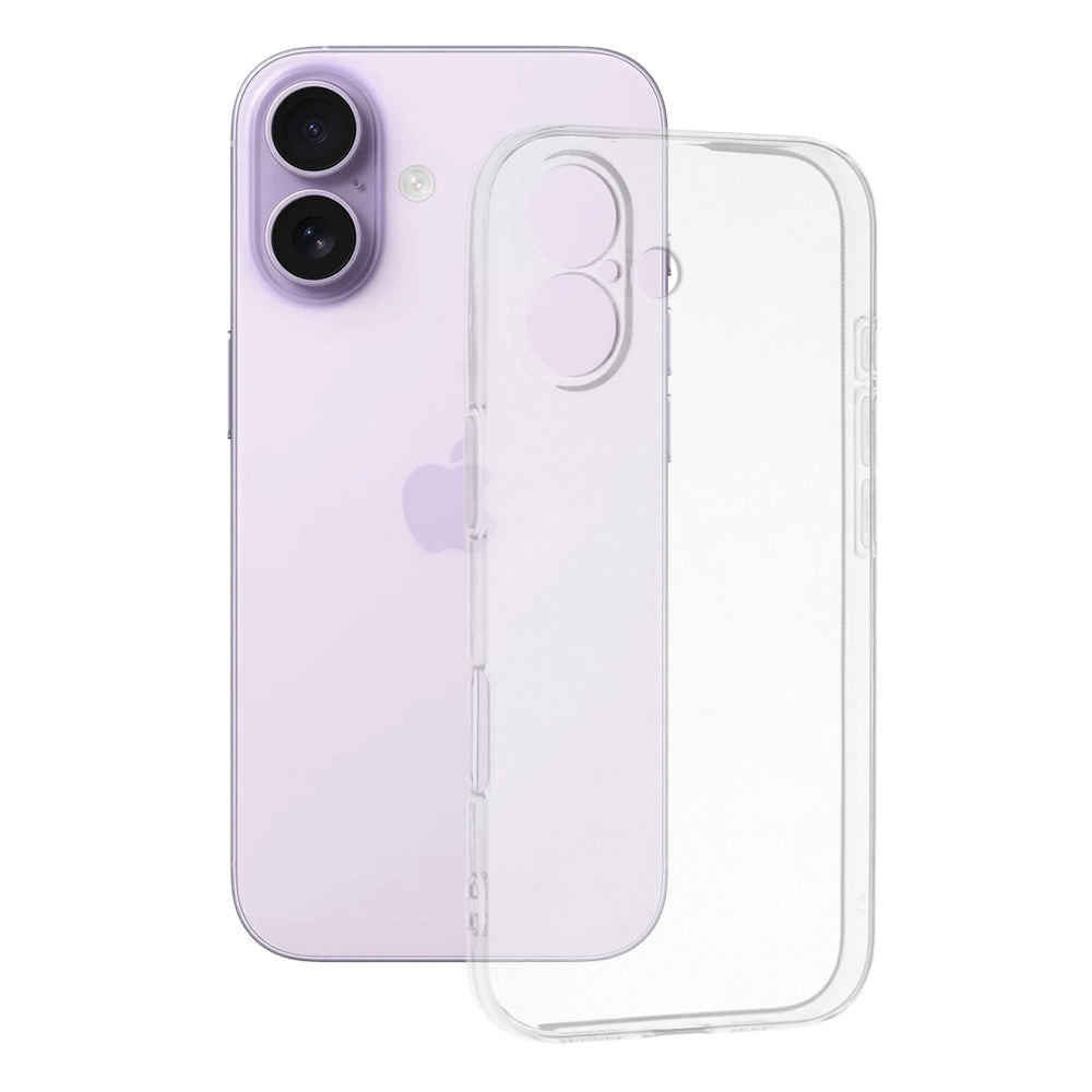 Techsuit - Clear Silicone - iPhone 17 - Transparent