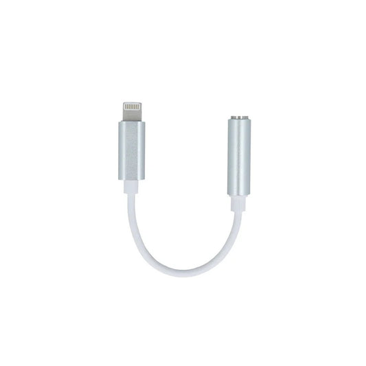 Setty Αντάπτορας Lightning Σε Headphone Jack 3,5Mm Σε Ασημί Χρώμα – Θήκη για κινητό από το PhoneBazaar.gr