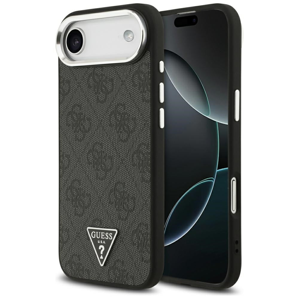 Guess - Hardcase 4G Triangle Logo MagSafe (GUHMP17MP4TSRCMK) - iPhone 17 Air - Black