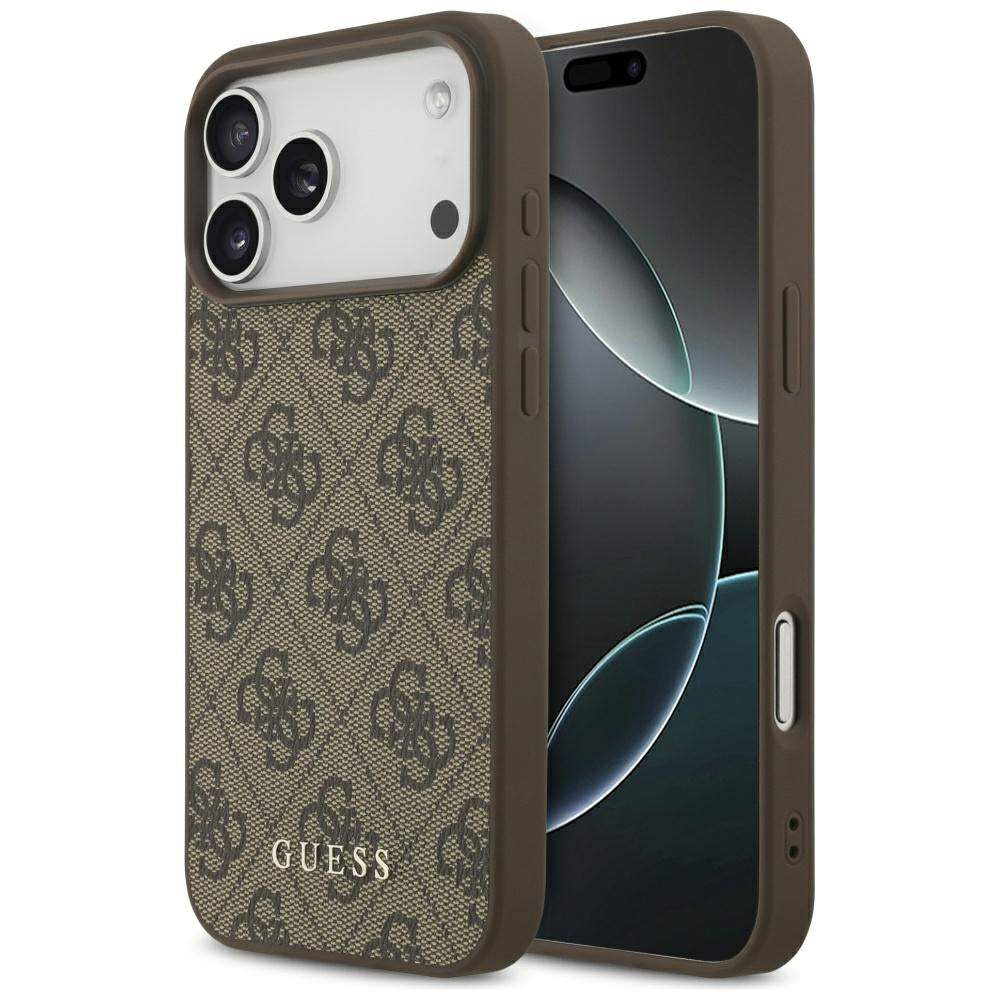 Guess - Hardcase 4G Classic (GUHCP17XG4GFBR) - iPhone 17 Pro Max - Brown
