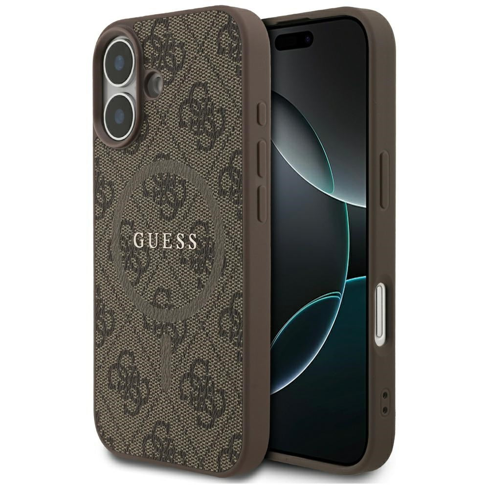 Guess - 4G Ring Classic Logo MagSafe (GUHMP17SG4GFRW) - iPhone 17 - Brown