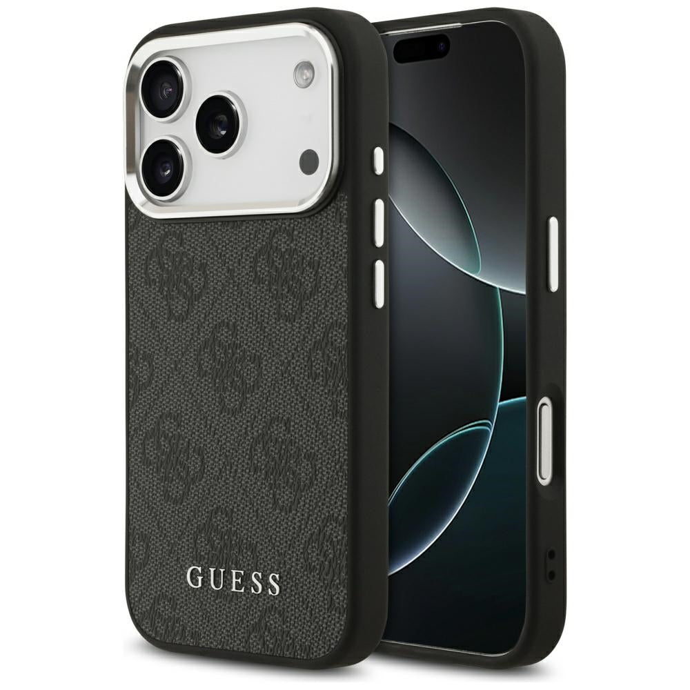 Guess - Hardcase 4G Classic Logo MagSafe (GUHMP17LP4GSSMCK) - iPhone 17 Pro - Black