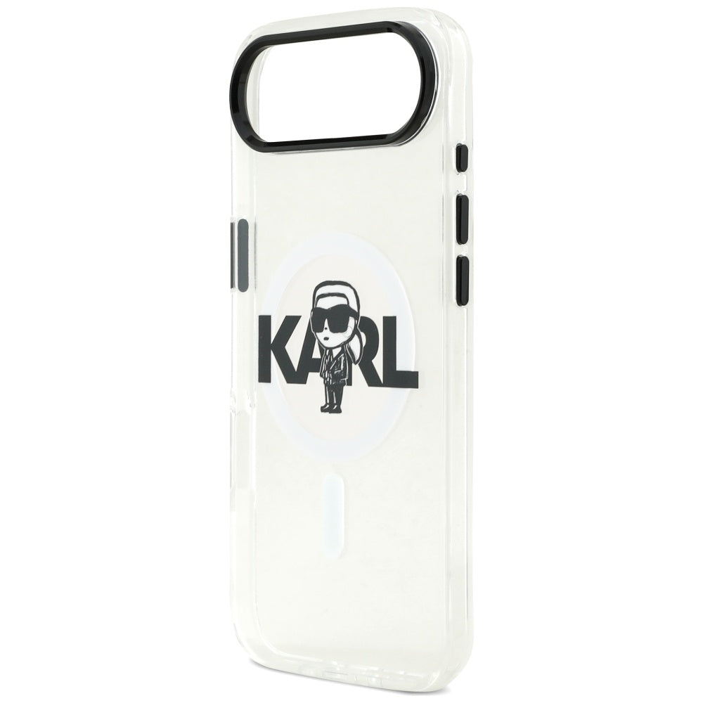 Karl Lagerfeld - IML MagSafe Sketch Logo (KLHMP17MHGKIGKBT) - iPhone 17 Air - Transparent Karl