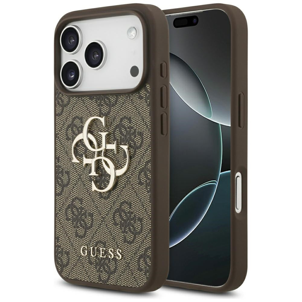Guess - Hardcase 4G Big Logo (GUHCP17L4GMGBR) - iPhone 17 Pro - Brown