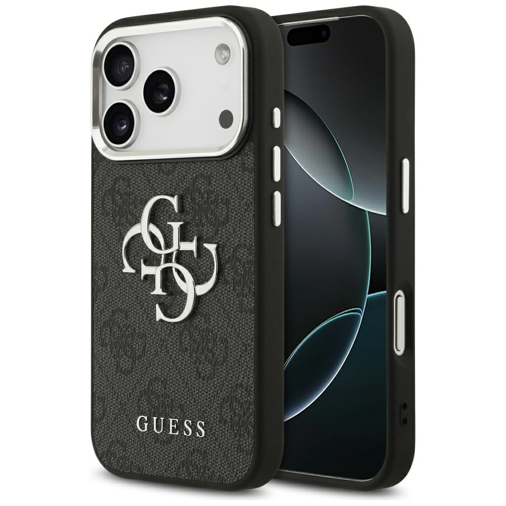 Guess - Hardcase Big 4G Logo Classic Logo (GUHCP17LP4G4SMCK) - iPhone 17 Pro - Black