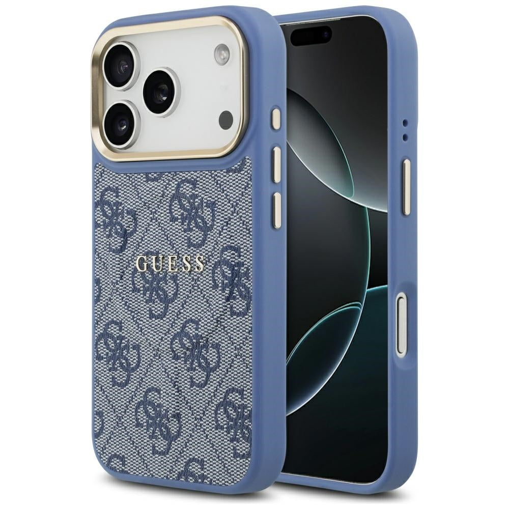 Guess - Hardcase 4G Classic MagSafe (GUHMP17XP4MSEGCB) - iPhone 17 Pro Max - Blue