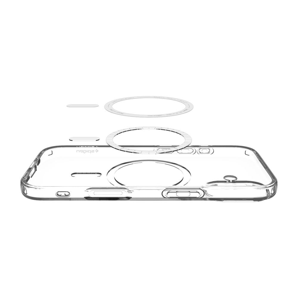 Spigen Liquid Crystal Mag Magsafe iPhone 17 Clear/White