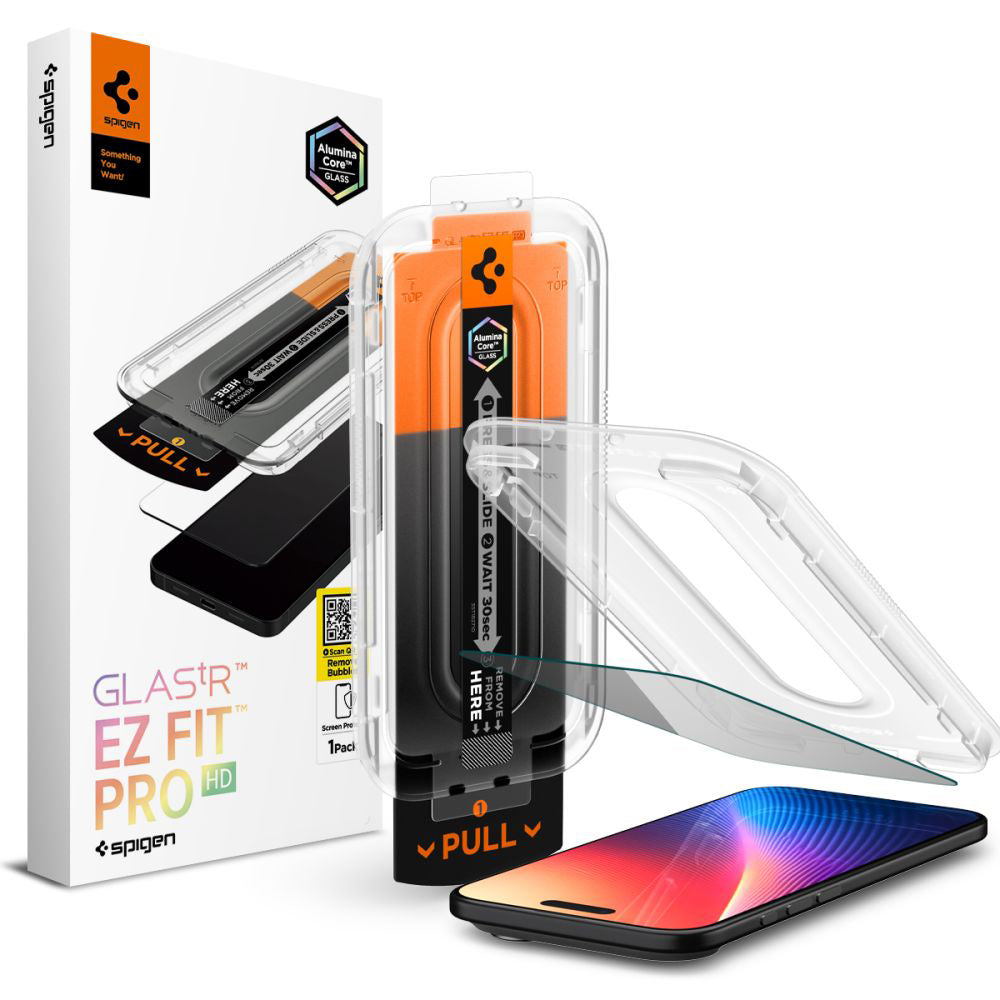 Spigen - Glas.tR EZ-FIT Pro - iPhone 17 Air - Privacy