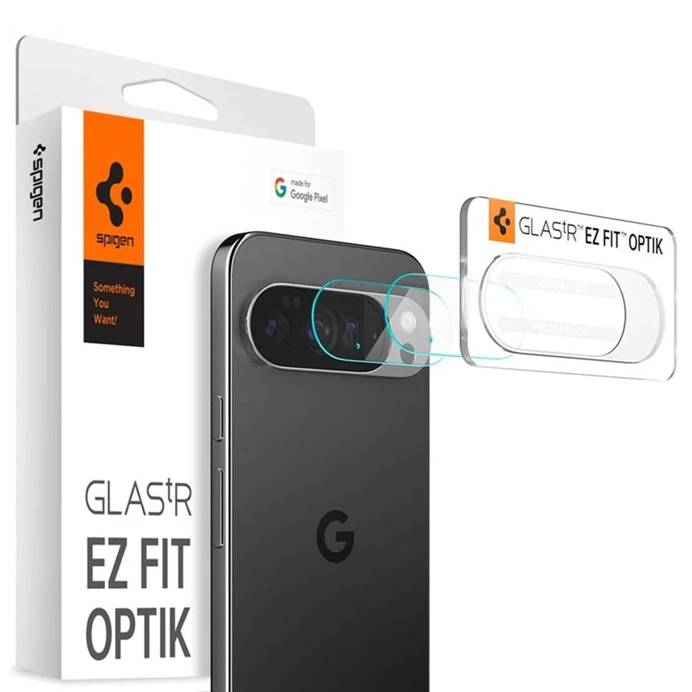 Spigen - Optik.tR Camera Glass (2 pack) - Google Pixel 10 Pro XL - Crystal Clear