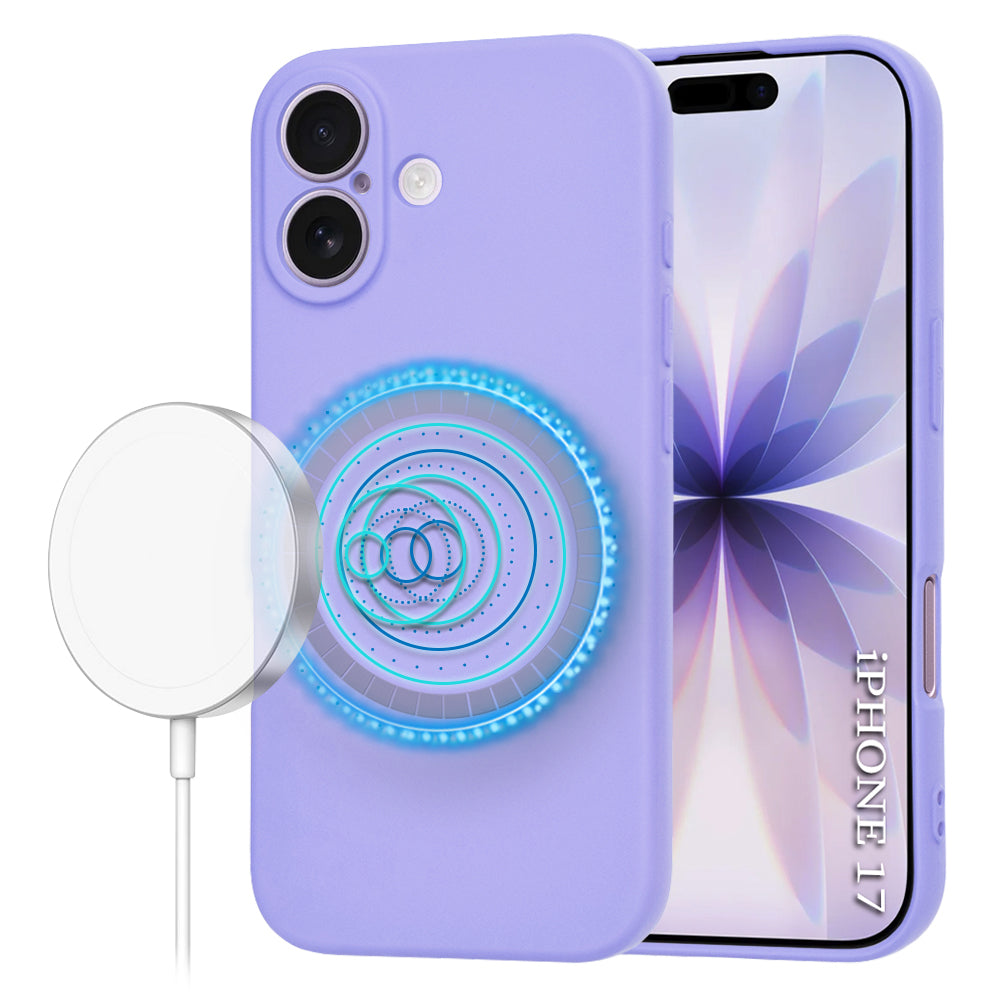 Techsuit - SoftFlex MagSafe - iPhone 17 - Light Purple