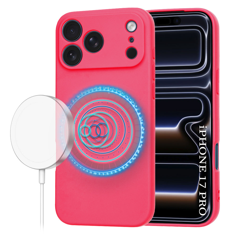 Techsuit - SoftFlex MagSafe - iPhone 17 Pro - Hot Pink