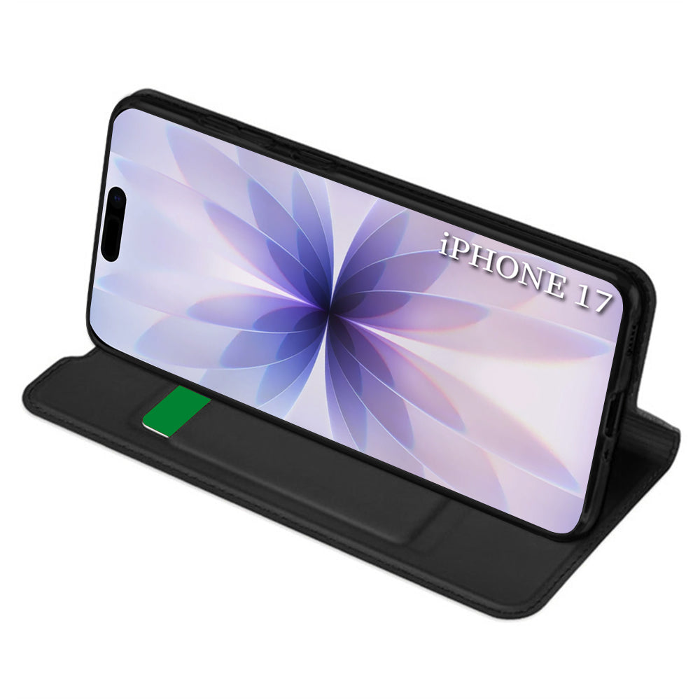 Techsuit - Magskin Book - iPhone 17 - Black