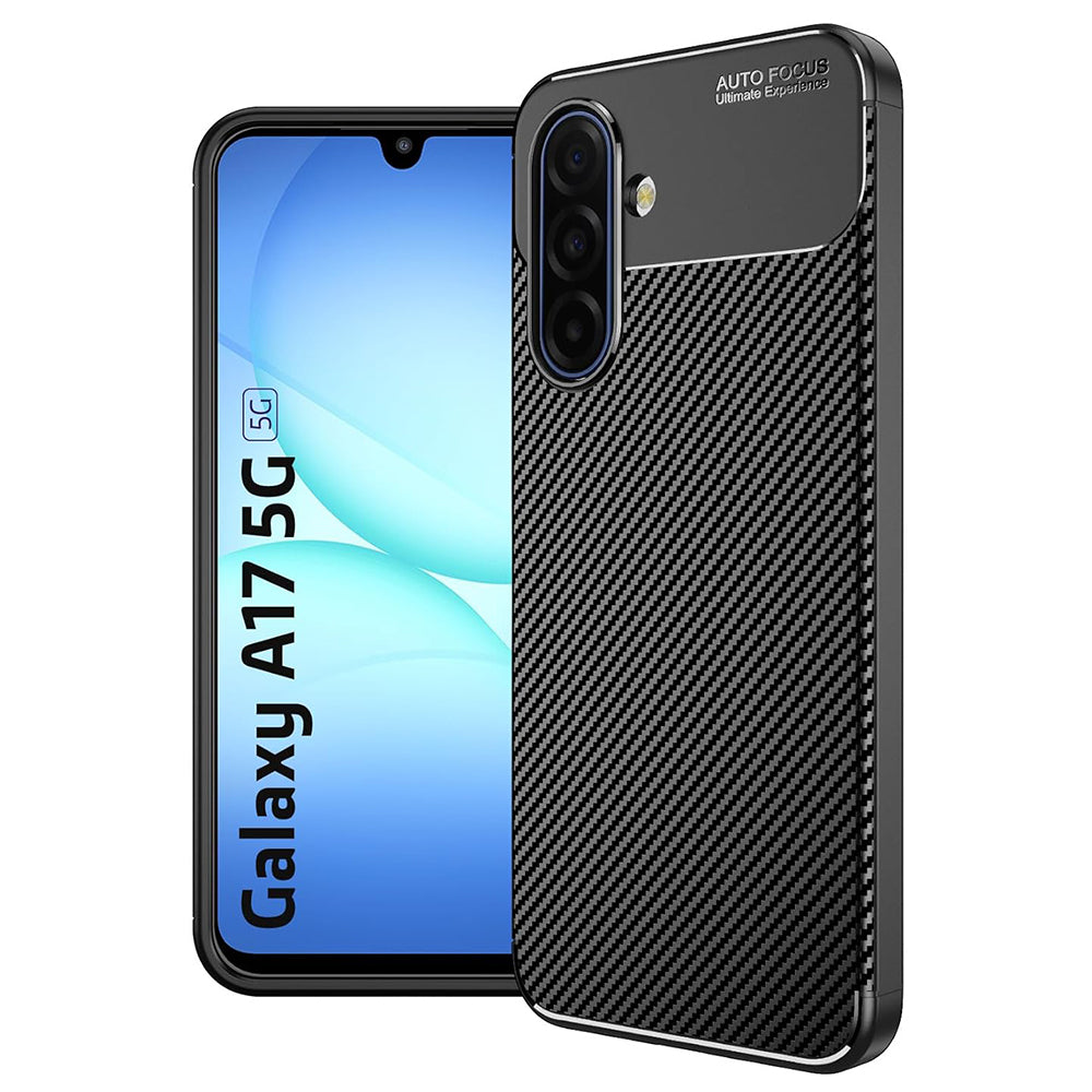 Techsuit - CarbonFiber - Samsung Galaxy A17 5G / A17 4G - Black