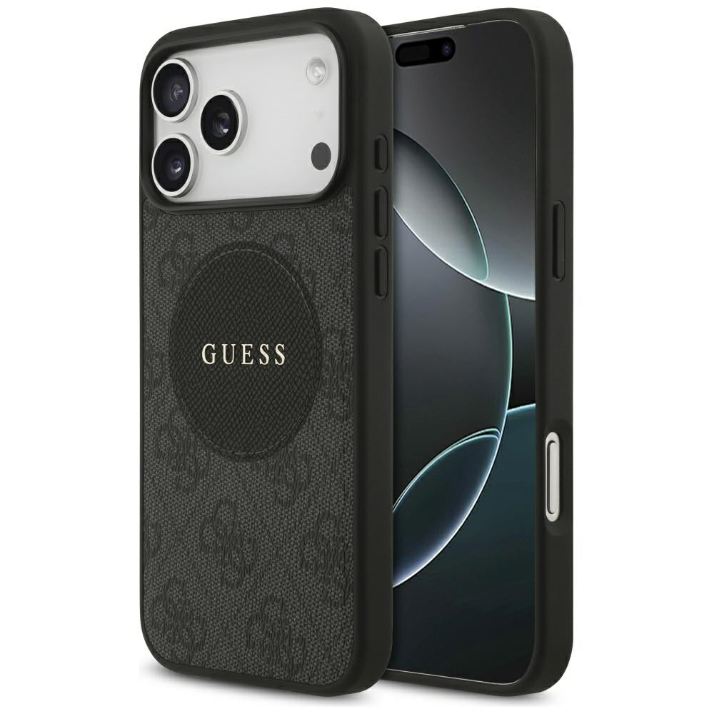 Guess - 4G Circle Classic Logo MagSafe (GUHMP17XP4PGRSGK) - iPhone 17 Pro Max - Black