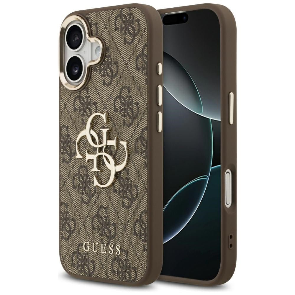 Guess - Hardcase Big 4G Classic Logo (GUHCP17S4GMGCBR) - iPhone 17 - Brown