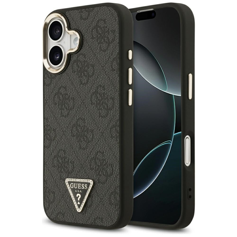 Guess - Hardcase 4G Triangle Logo MagSafe (GUHMP17SP4GTDGMK) - iPhone 17 - Black