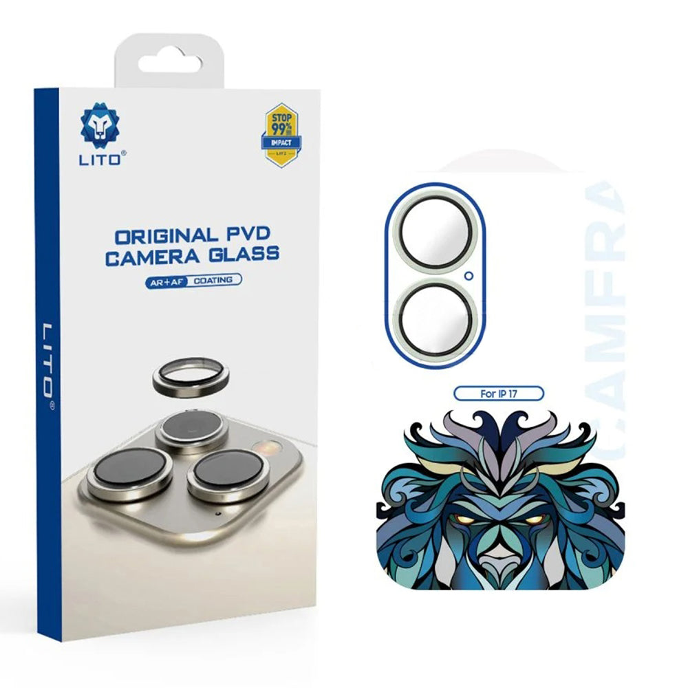 Lito - Titanium AR Camera Glass - iPhone 17 - Light Green