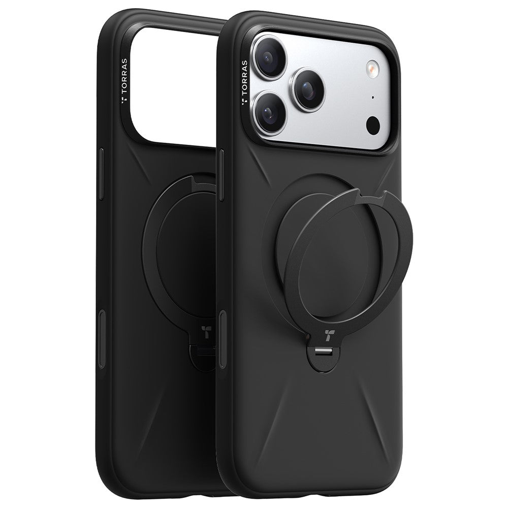 Torras - QPRO Silicone Series - iPhone 17 Pro Max - Black