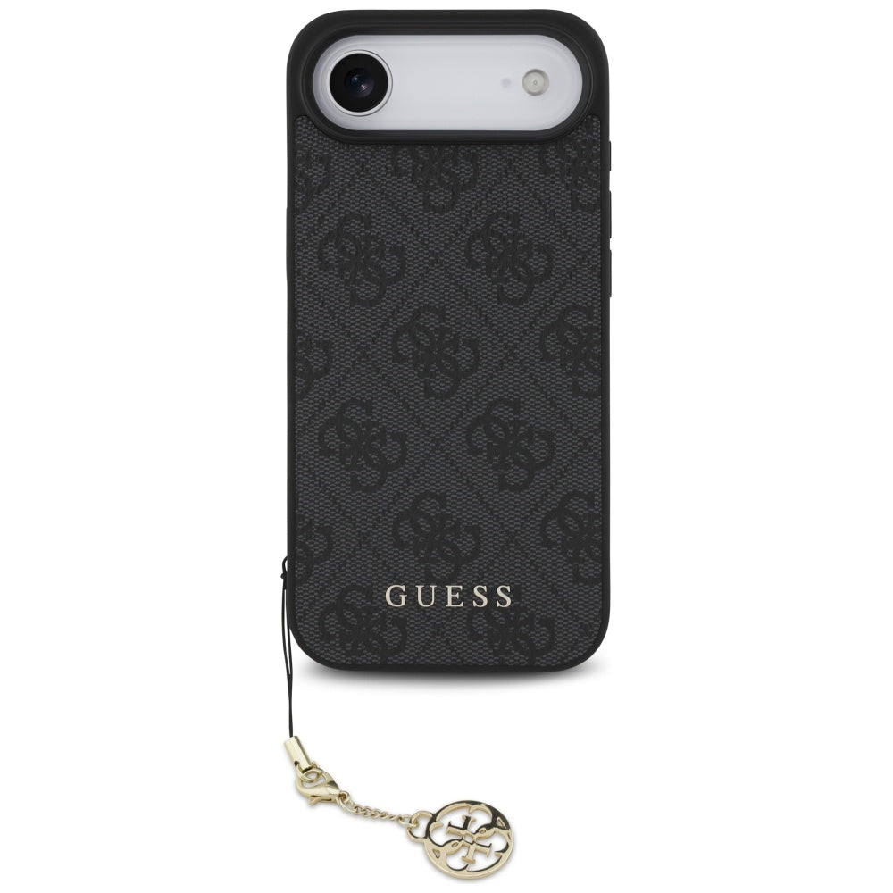 Guess - Hardcase 4G Charm Cradle MagSafe (GUHMP17MGF4GCK) - iPhone 17 Air - Black