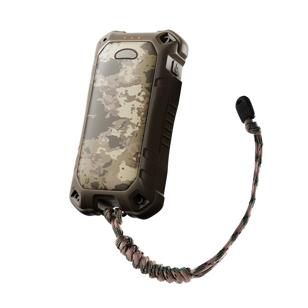 Ocoopa - Hand Warmer UT4 Extreme (UT3201-MC-GN) - with Power Bank, Built-in Flashlight, IP56, Type-C, 10000mAh - Camouflage