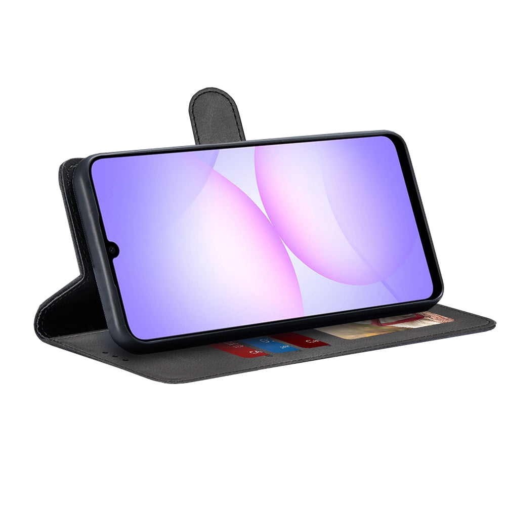 Techsuit - Diary Book - Galaxy A07 4G - Black