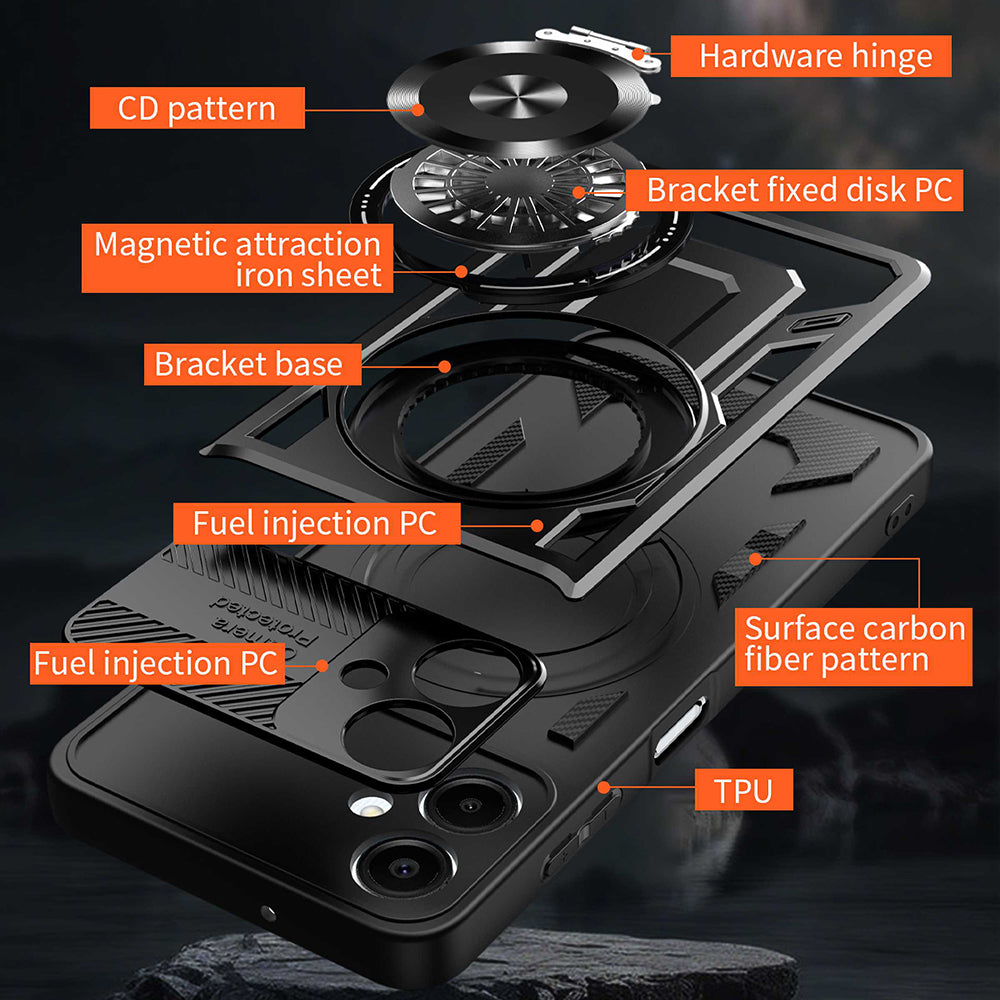 Techsuit - RuggedCam - Galaxy A07 4G - Gray