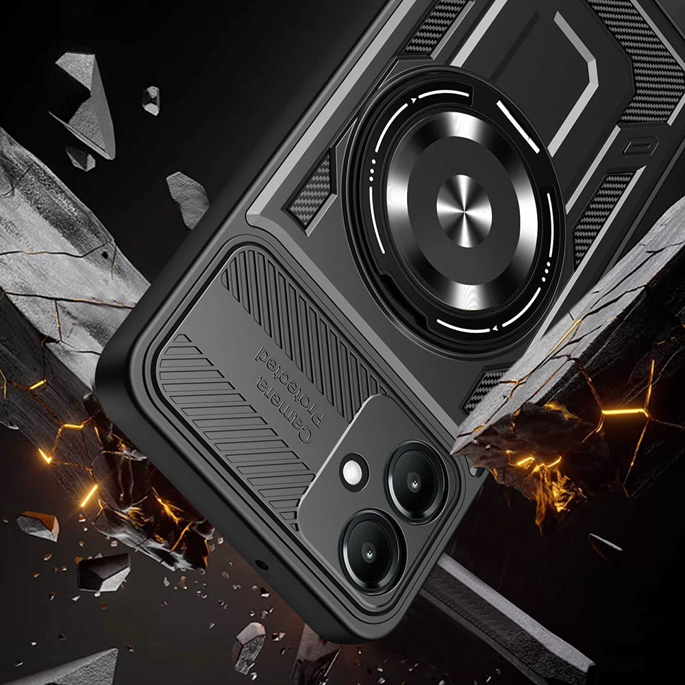 Techsuit - RuggedCam - Galaxy A07 4G - Black