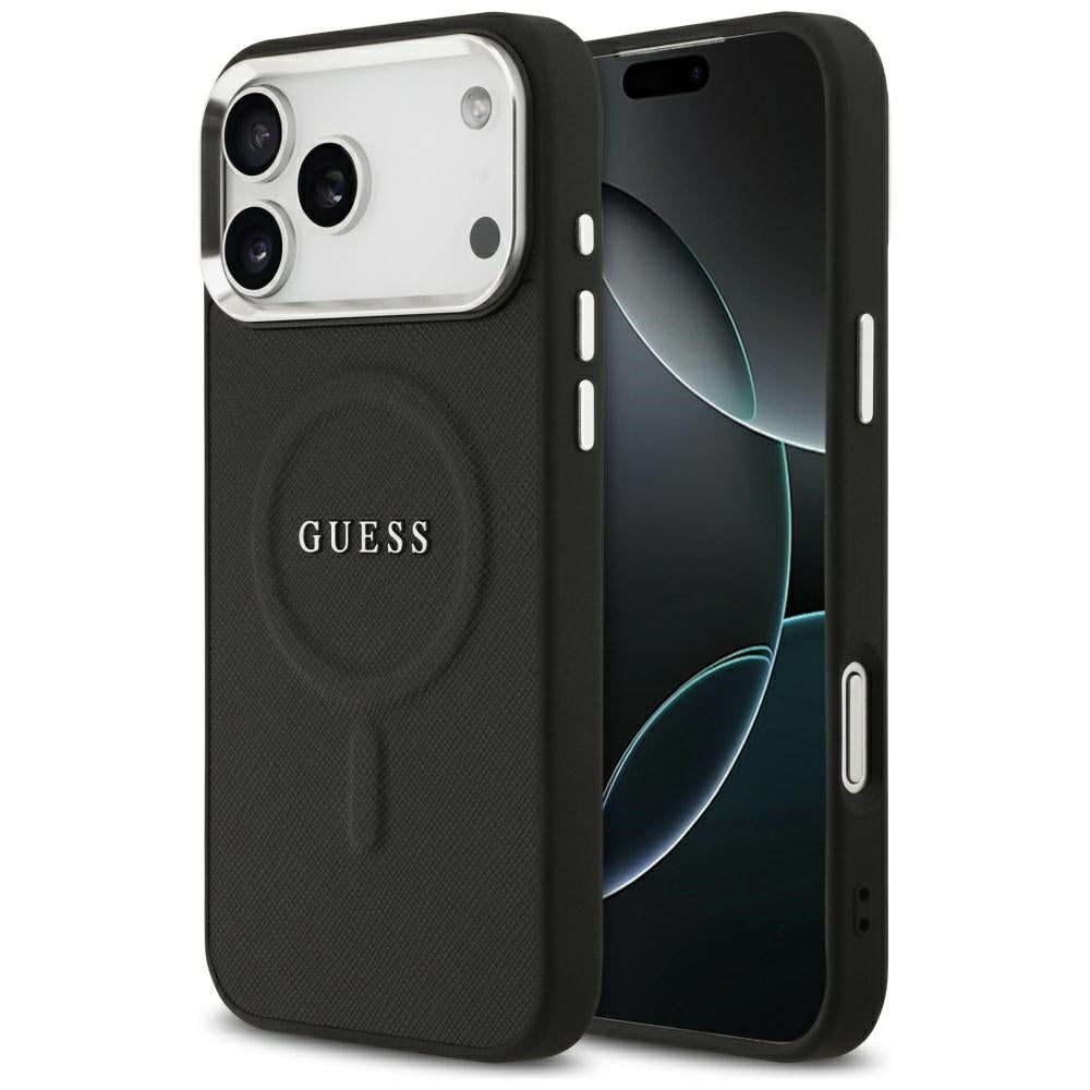 Guess - Hardcase Classic Logo MagSafe (GUHMP17XPSAREGSK) - iPhone 17 Pro Max - Black