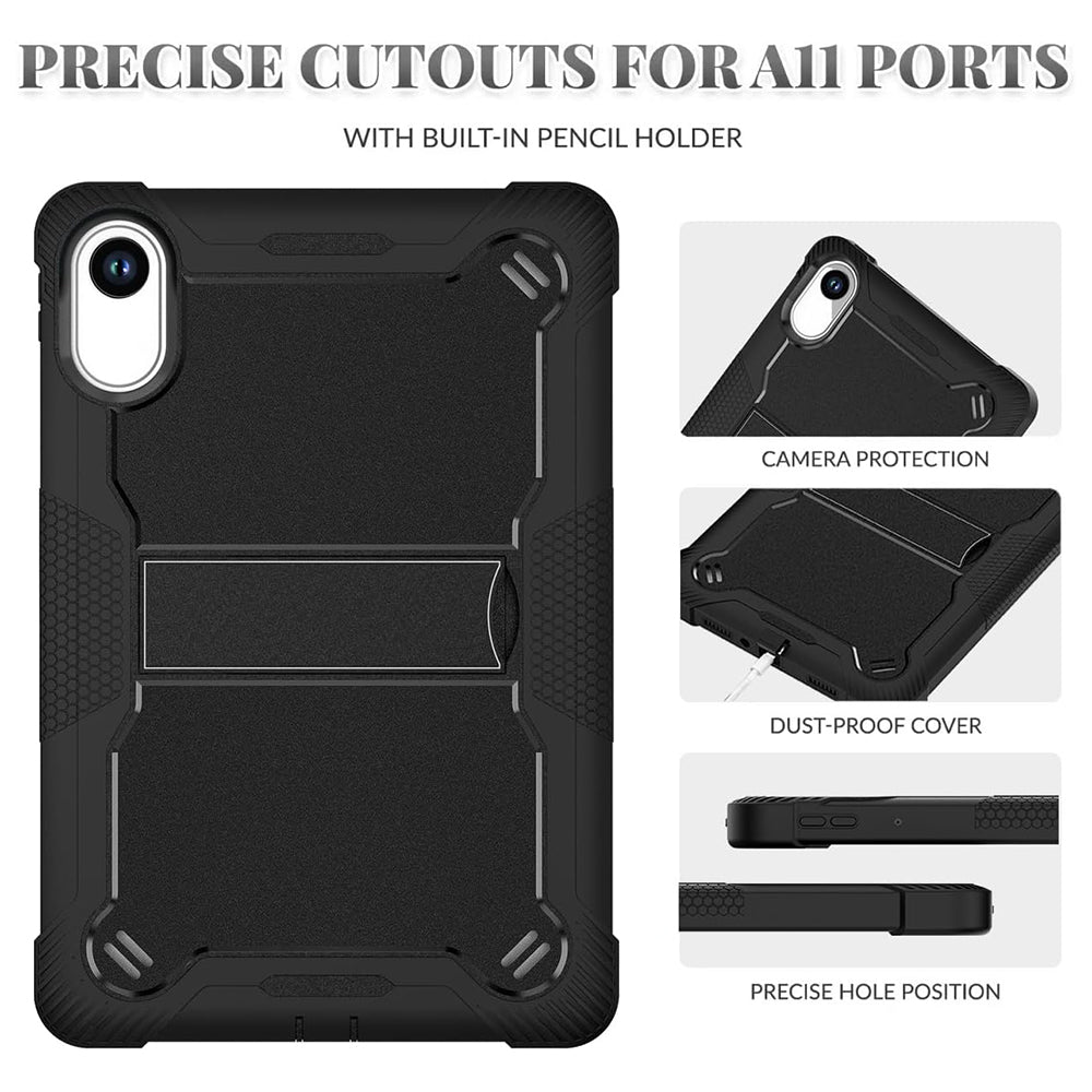 Techsuit - Rugged TabShell + Screen Protector - Xiaomi Redmi Pad 2 - Black