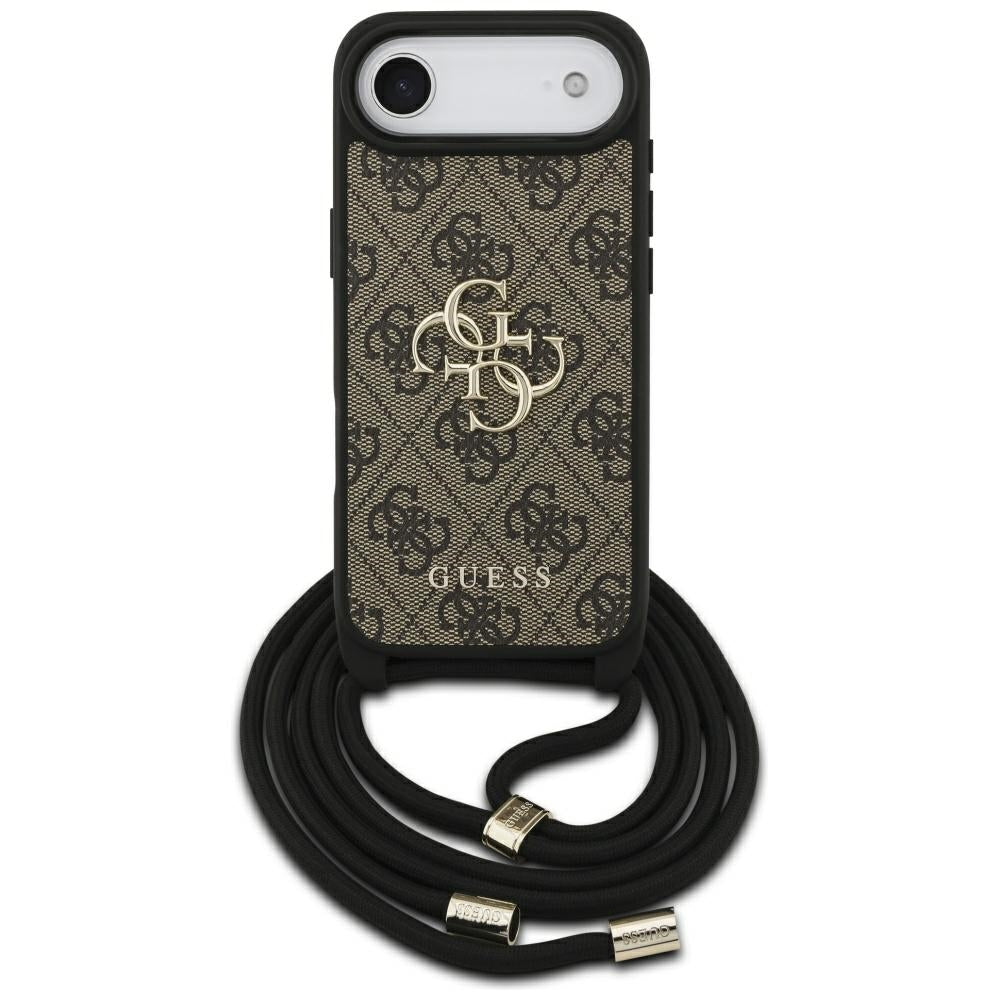 Guess - Crossbody Cord 4G Big Logo (GUHCP17MP4GMGCRW) - iPhone 17 Air - Brown