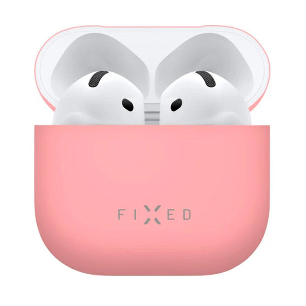 Fixed - Silky Case (FIXSIL-1473-PI) - for AirPods 4 - Pink