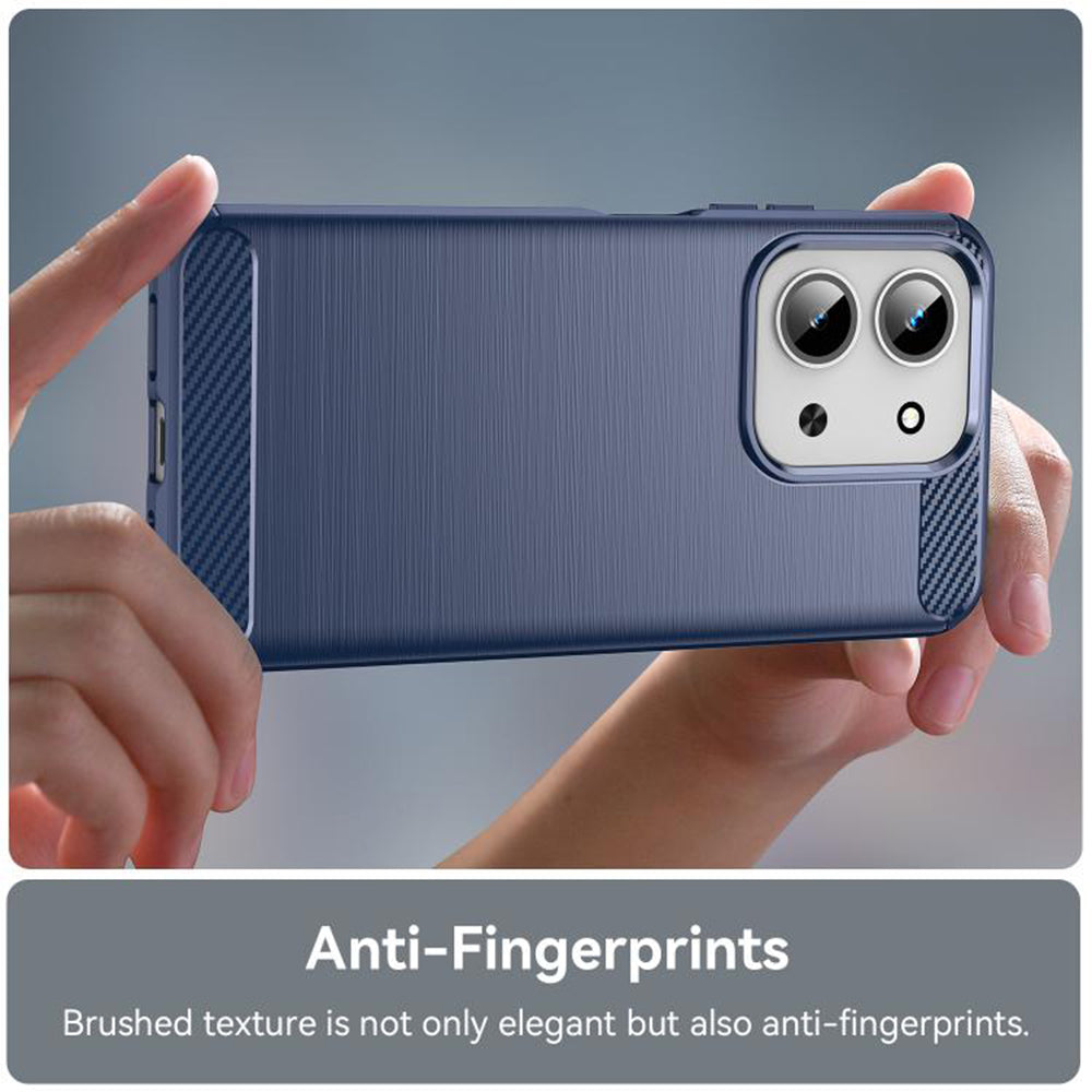 Techsuit - Carbon Silicone - Xiaomi Redmi 15C 4G / Redmi 15C 5G / Poco C85 4G - Blue