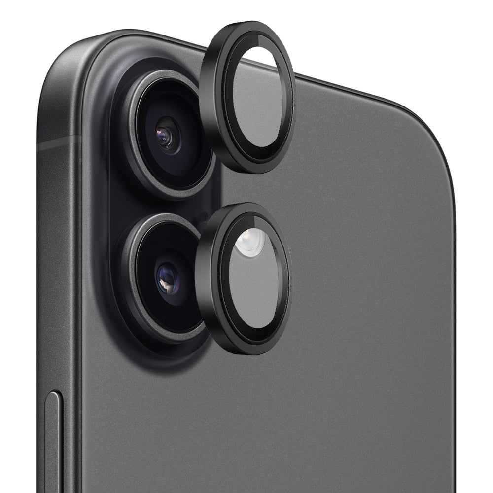 Blueo - Original Metal Frame Lens Glass - iPhone 17 - Black