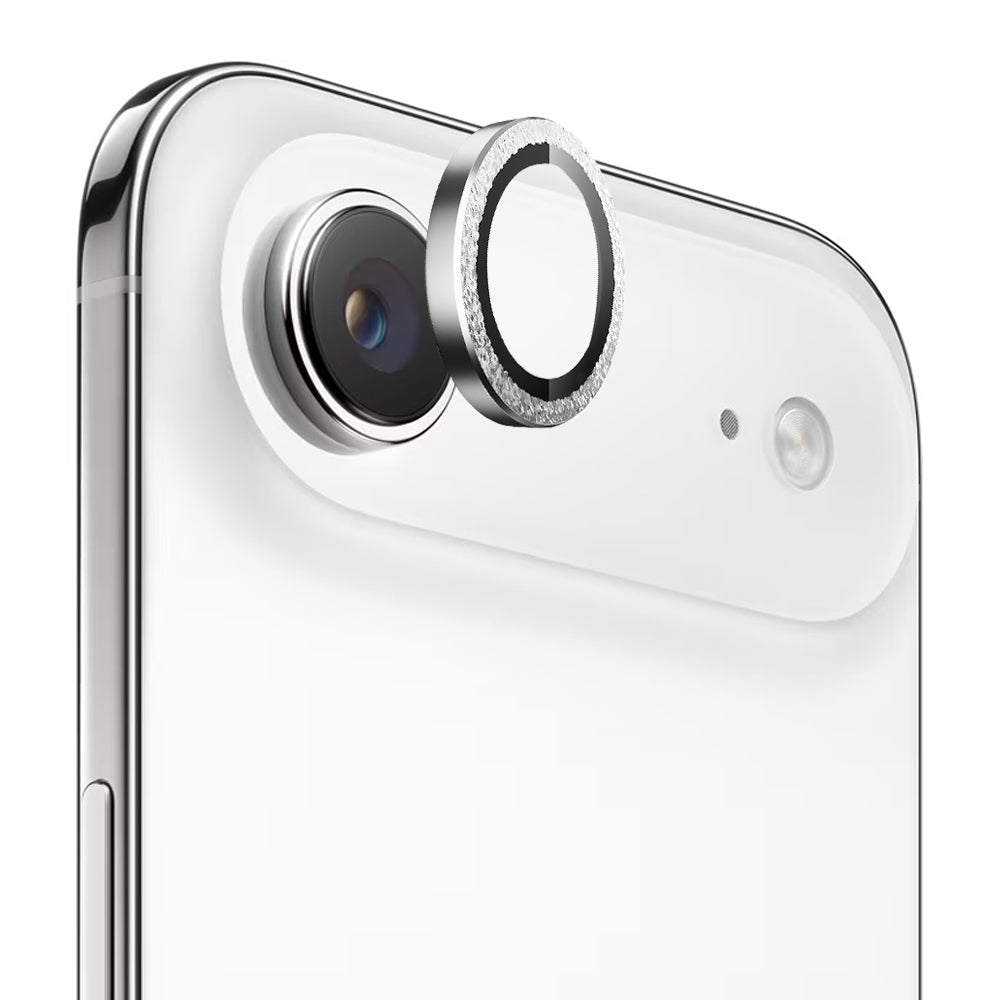 Blueo - Original Metal Frame Lens Glass - iPhone 17 Air - Silver Diamond