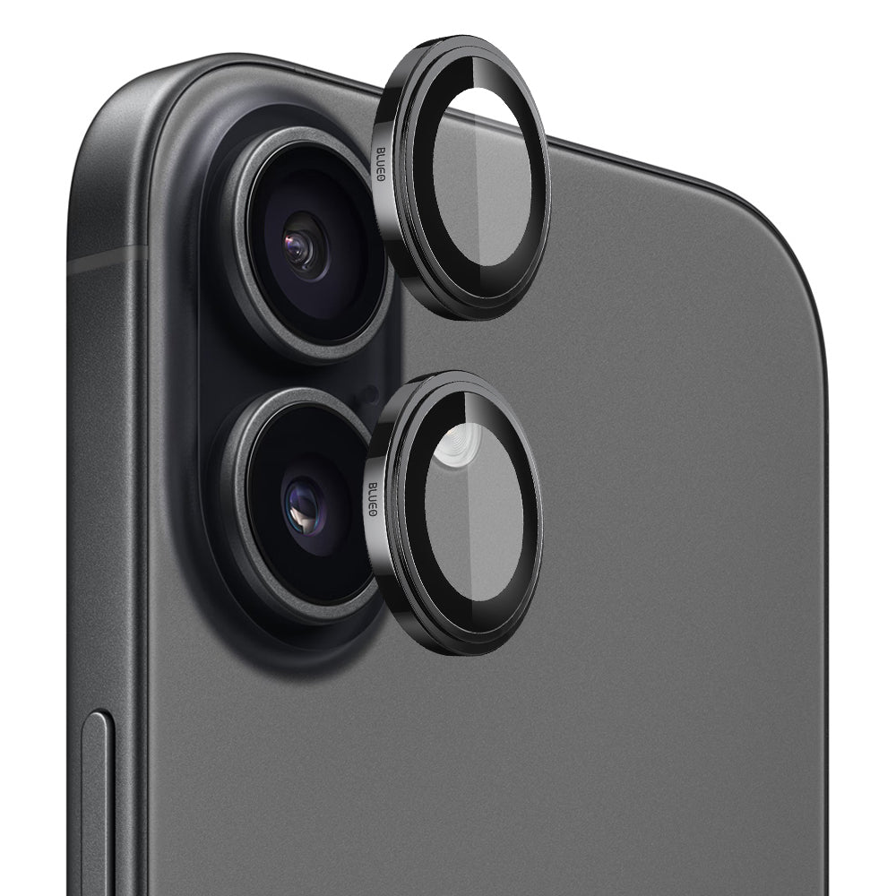 Blueo - Sapphire Crystal Original Lens Glass - iPhone 17 - Black