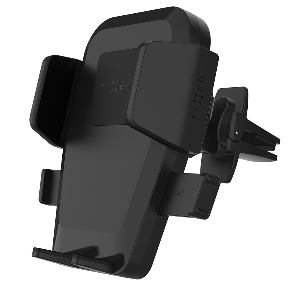 Fixed - Car Holder Iconiq Vent (FIXICQ-V-BK) - for Air Vent, 360Â° Rotative, Universal, Push & Grip System, Max. 6.8" - Black