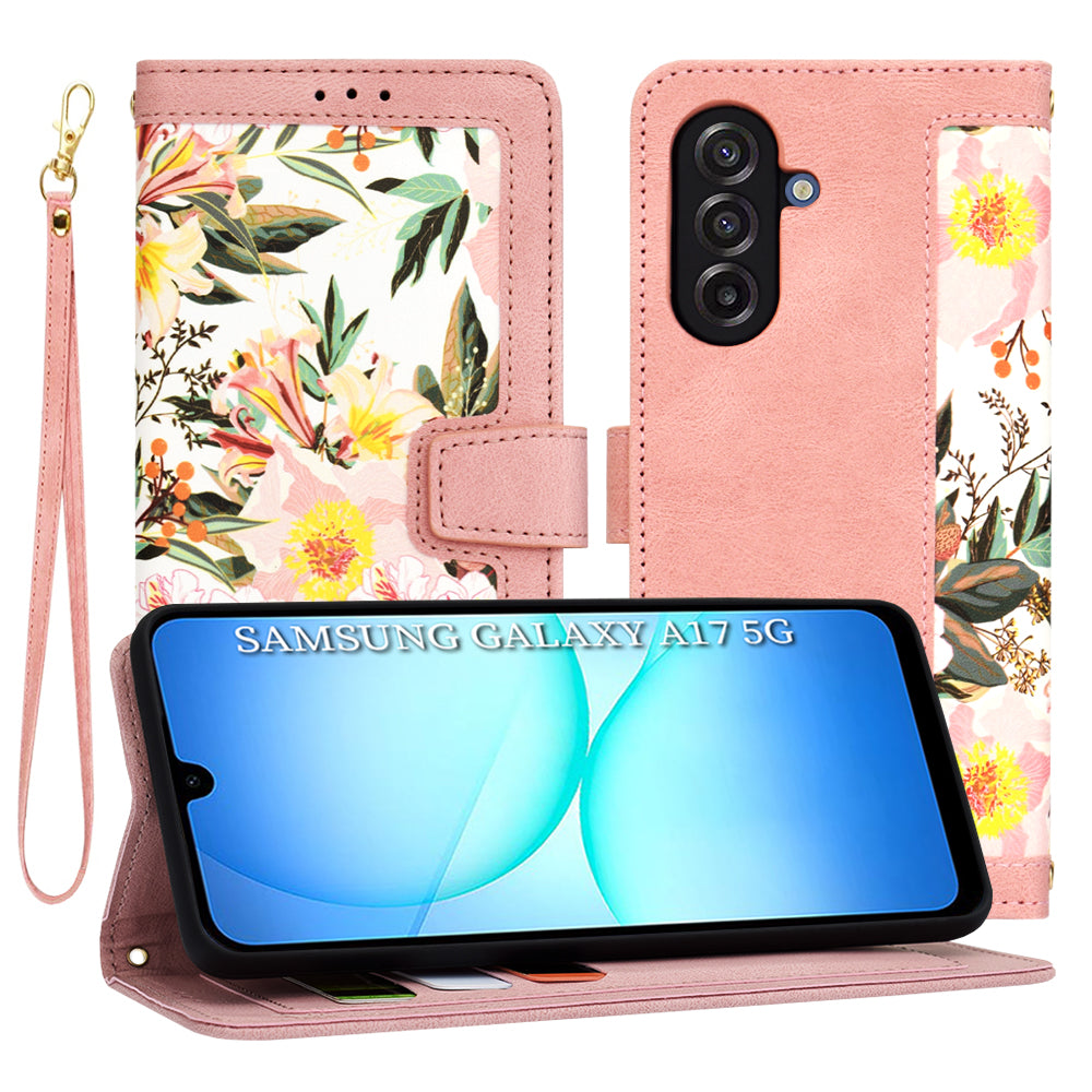Techsuit - FlipCraft - Samsung Galaxy A17 5G / A17 4G - Sweetheart Pink