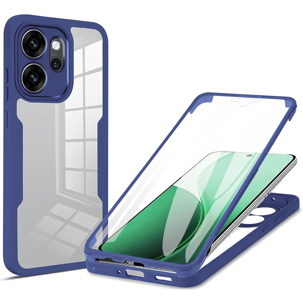 Techsuit - ColorVerse 360 Series + Screen Protector - Oppo Reno14 F / Reno14 FS 5G - Blue