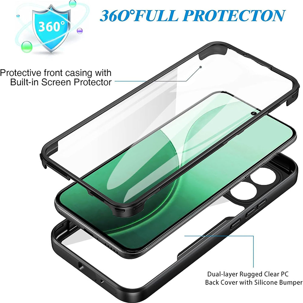 Techsuit - ColorVerse 360 Series + Screen Protector - Oppo Reno14 F / Reno14 FS 5G - Pink