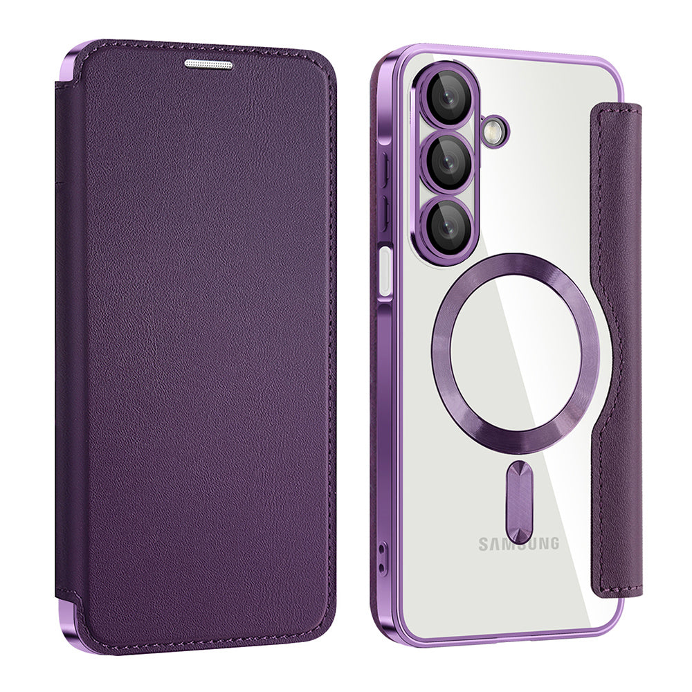 Techsuit - SmartMag Book Case - Samsung Galaxy A17 5G / A17 4G - Purple