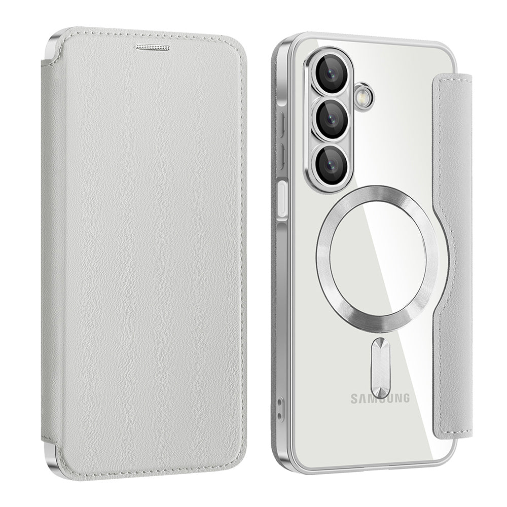 Techsuit - SmartMag Book Case - Samsung Galaxy A17 5G / A17 4G - Gray