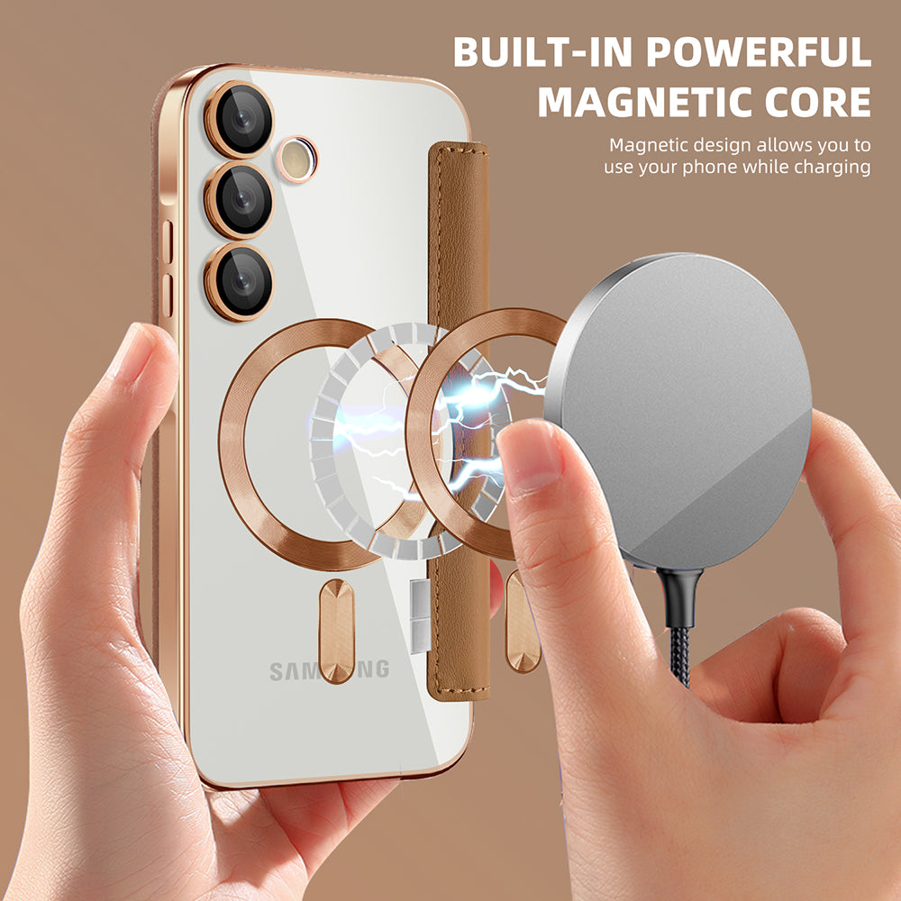 Techsuit - SmartMag Book Case - Galaxy A17 5G / A17 4G - Blue