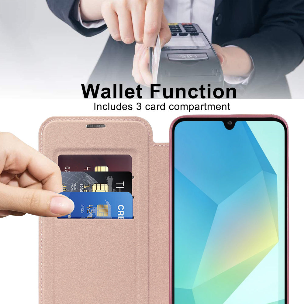 Techsuit - SmartMag Book Case - Galaxy A17 5G / A17 4G - Pink