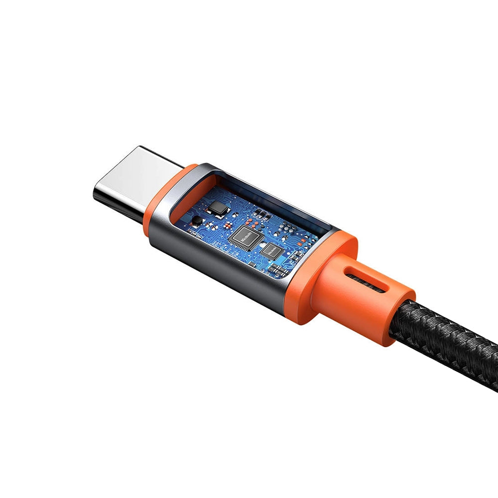 Mcdodo - Audio Adapter (CA-7561) - Type-C Male to Jack 3.5mm Female, Nylon Braided, 0.11m - Black