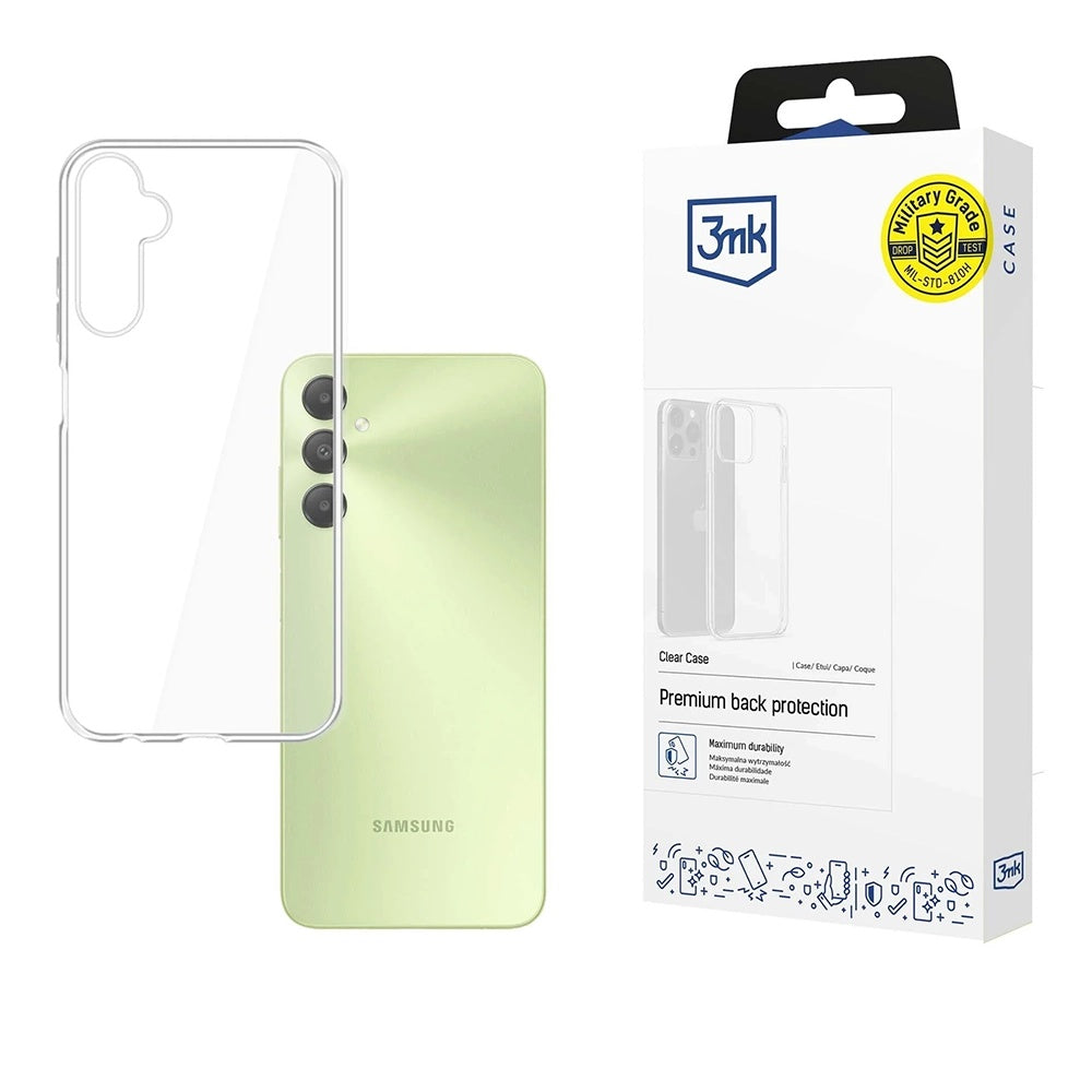 3mk - Clear Case - Samsung Galaxy A05s - Transparent