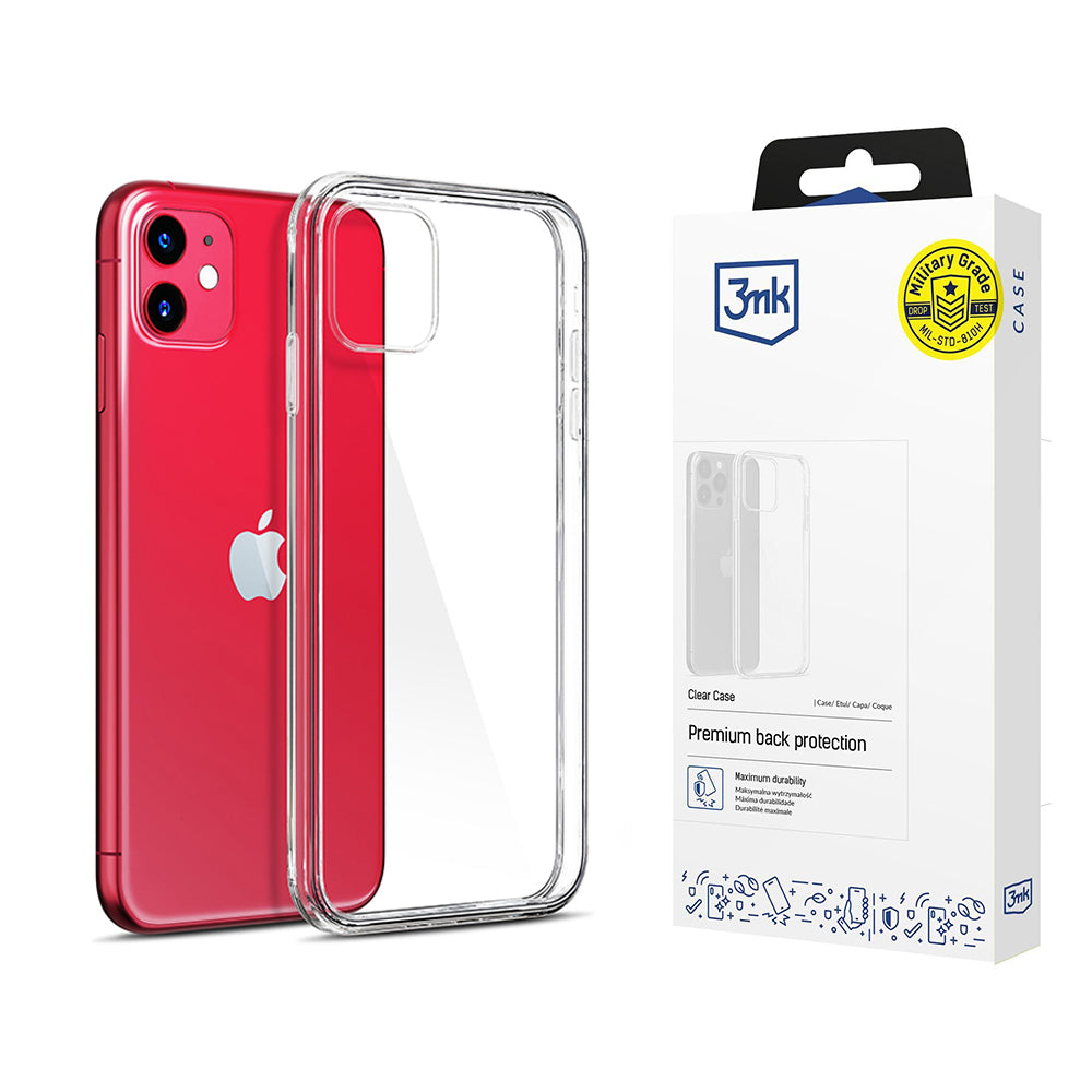 3mk - Clear Case - iPhone 11 - Transparent