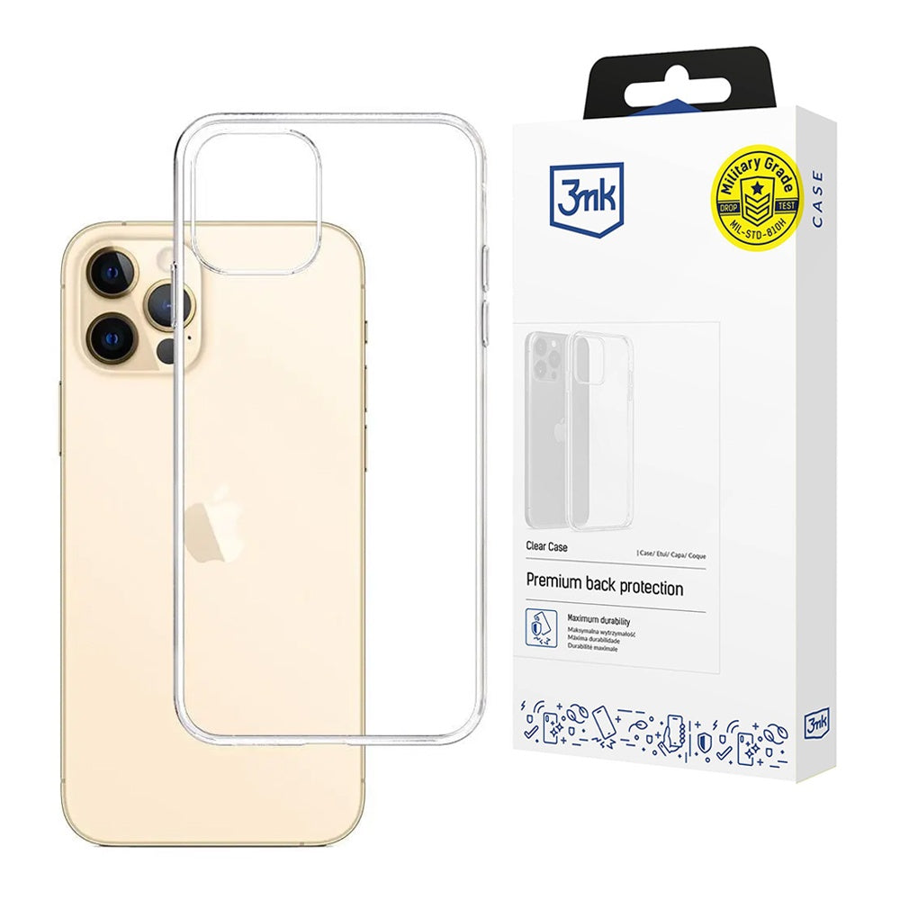 3mk - Clear Case - iPhone 13 Pro Max - Transparent