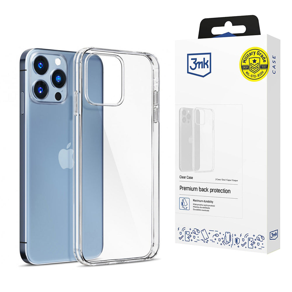 3mk - Clear Case - iPhone 14 Pro - Transparent