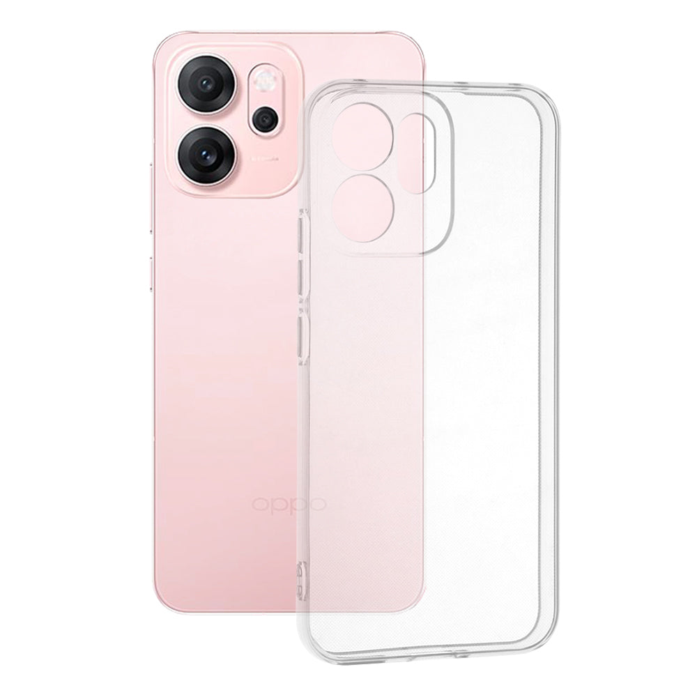 Techsuit - Clear Silicone - Oppo Reno14 F / Reno14 FS 5G - Transparent