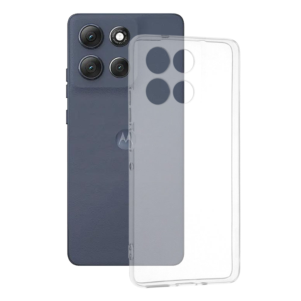 Techsuit - Clear Silicone - Motorola Moto G86 Power - Transparent